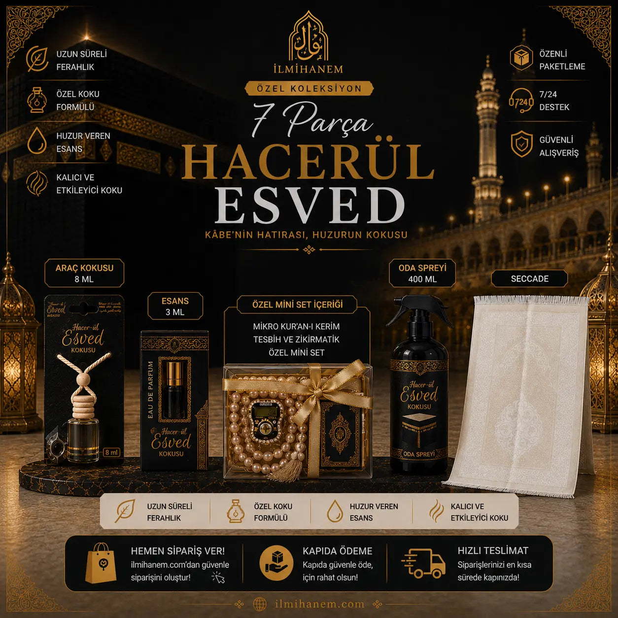 7 Parça Manevi Hediye Paketi