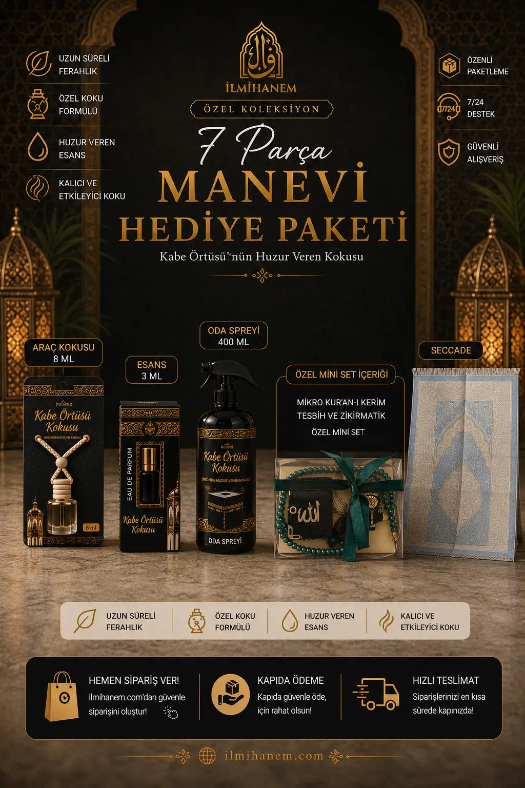 7 Parça Manevi Hediye Paketi