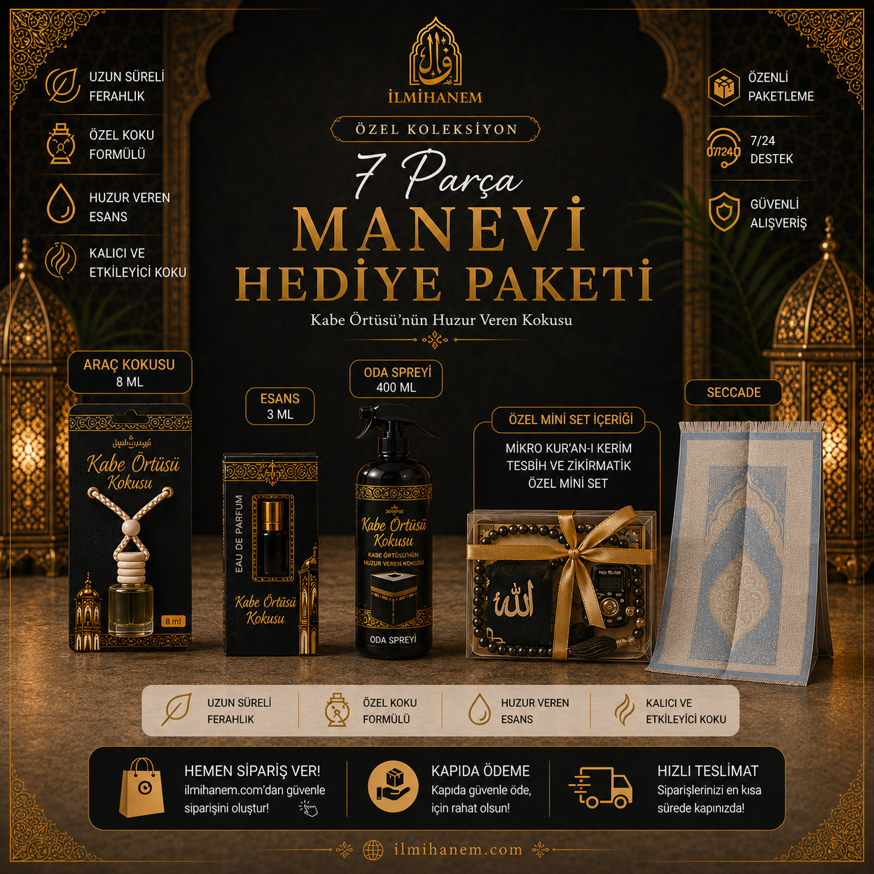 7 Parça Manevi Hediye Paketi
