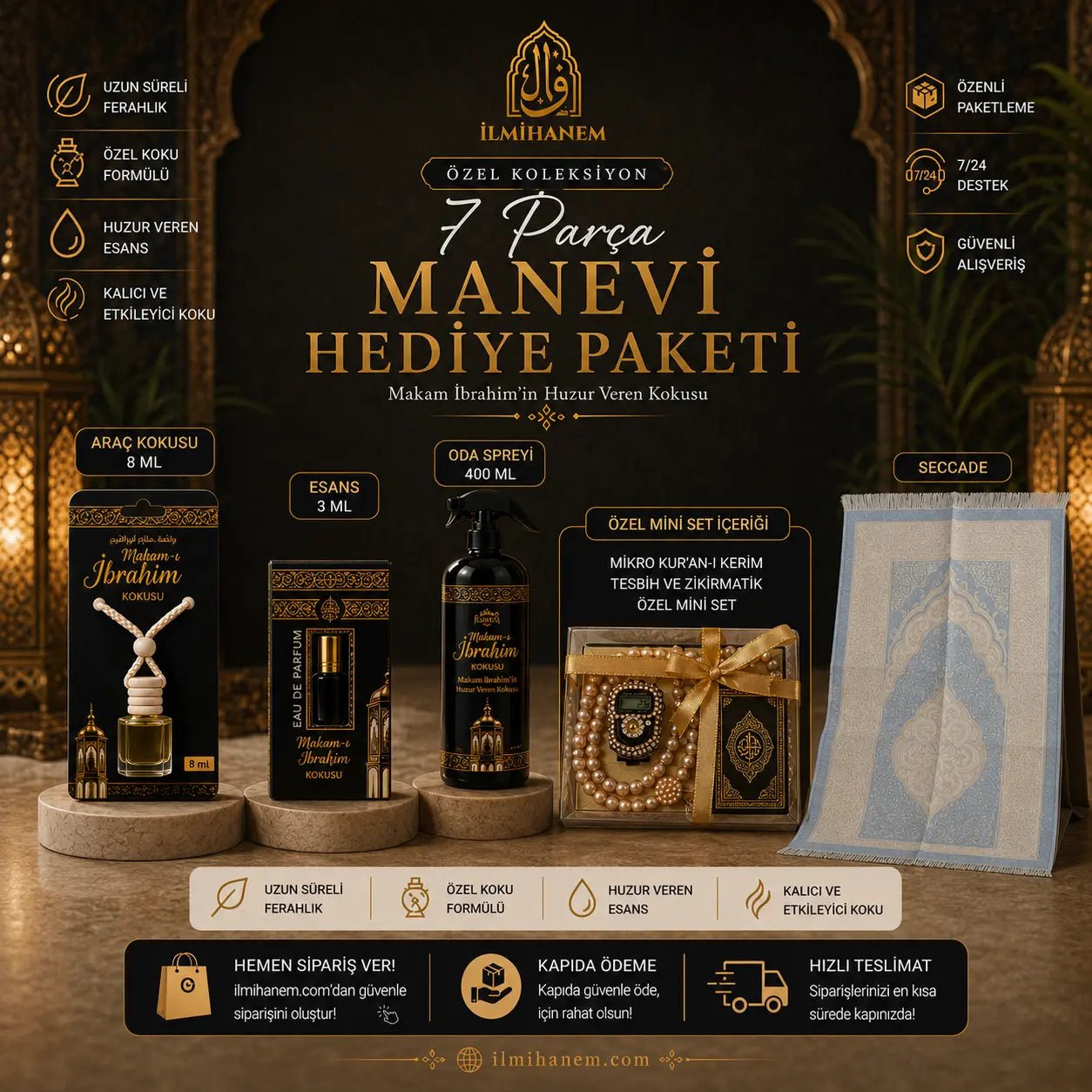 7 Parça Manevi Hediye Paketi