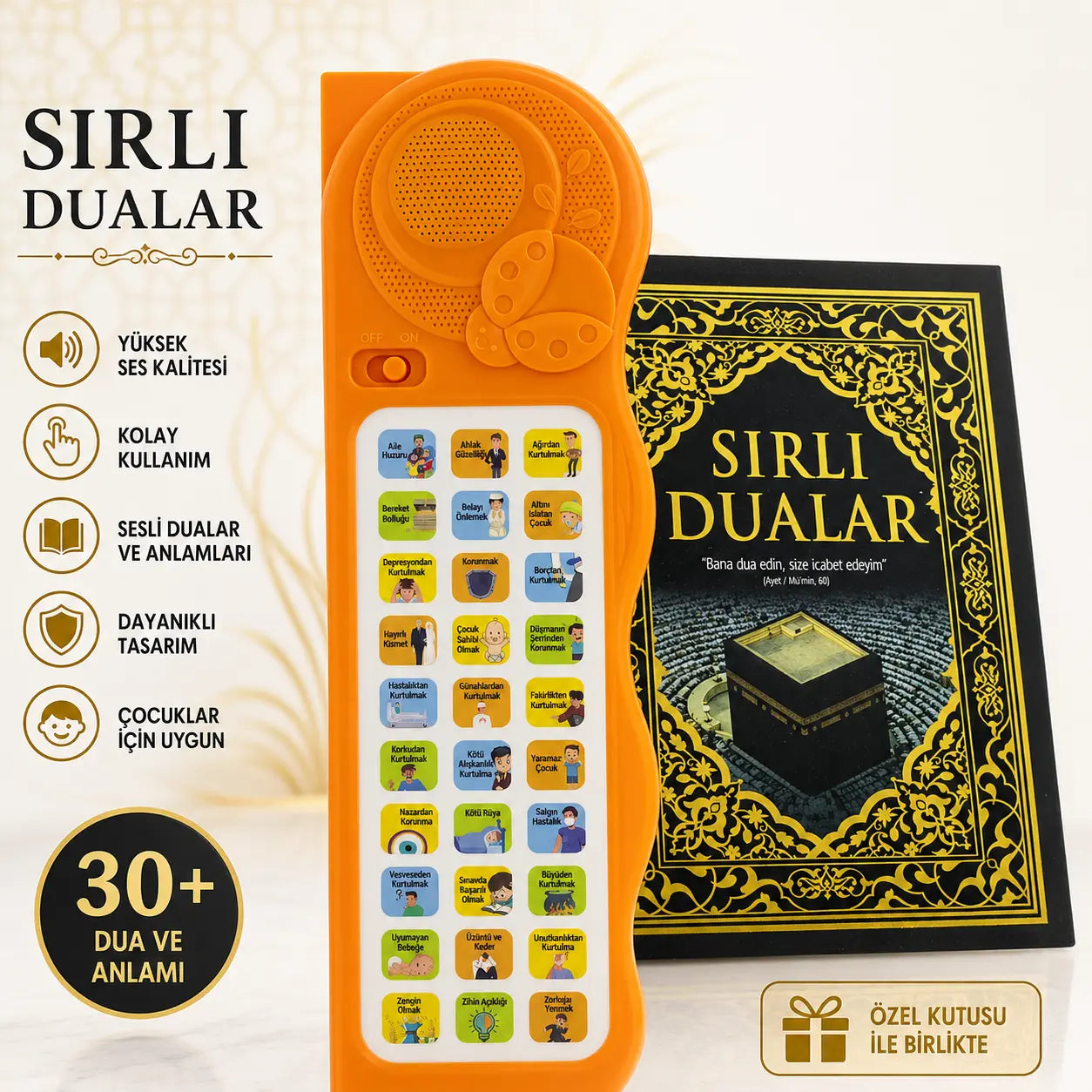Sesli Dua Öğreten Cihaz Seti