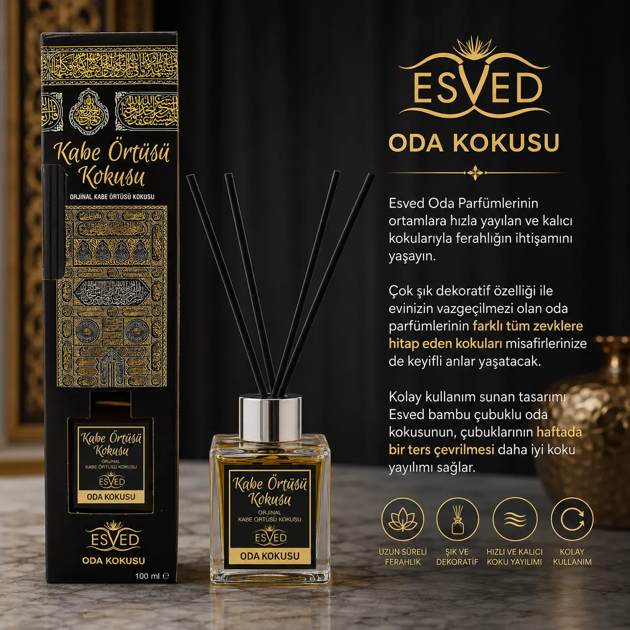 400 ML Çubuklu Oda Kokusu