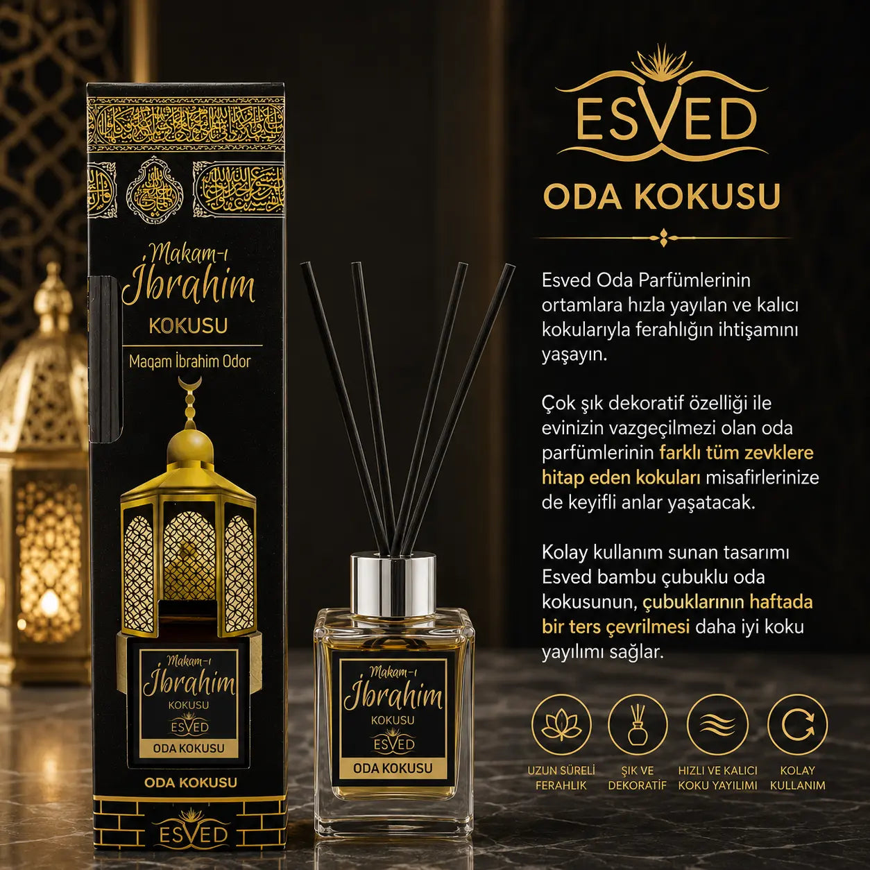 400 ML Çubuklu Oda Kokusu