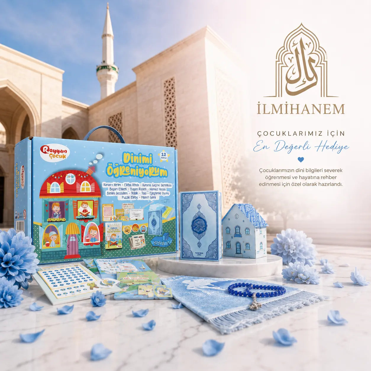 Dinimi Öğreniyorum Eğitim Seti | 12 Parça