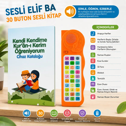 Kuran-ı Kerim Öğreten Sesli Cihaz | Elif Ba Seti