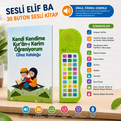 Kuran-ı Kerim Öğreten Sesli Cihaz | Elif Ba Seti
